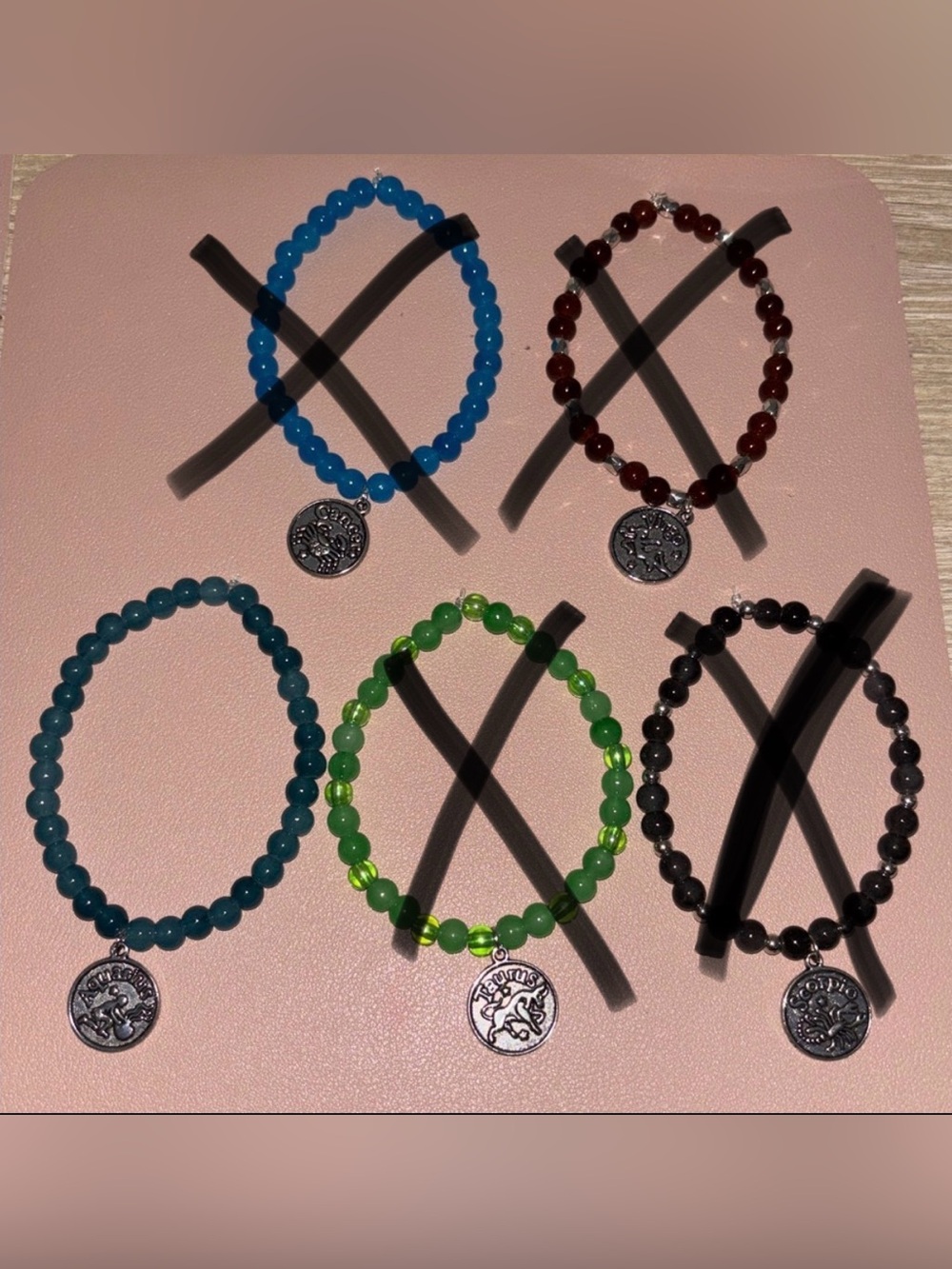 Zodiac handcrafted bracelets-Pick 1